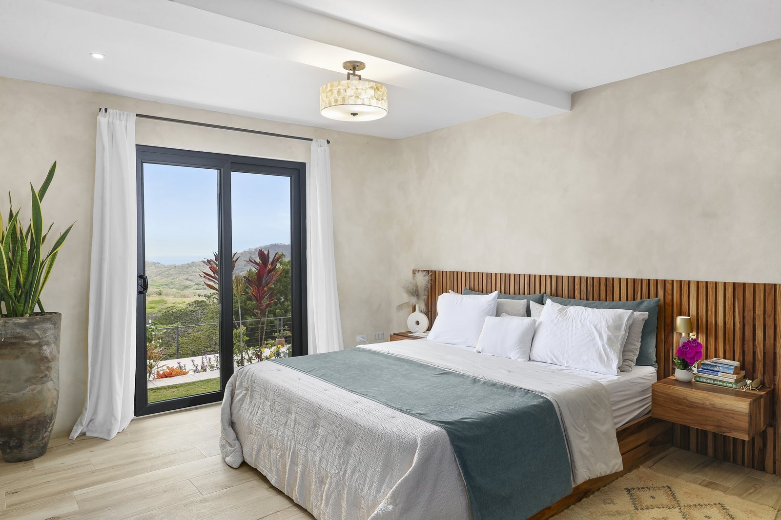 Primary bedroom with ocean view
